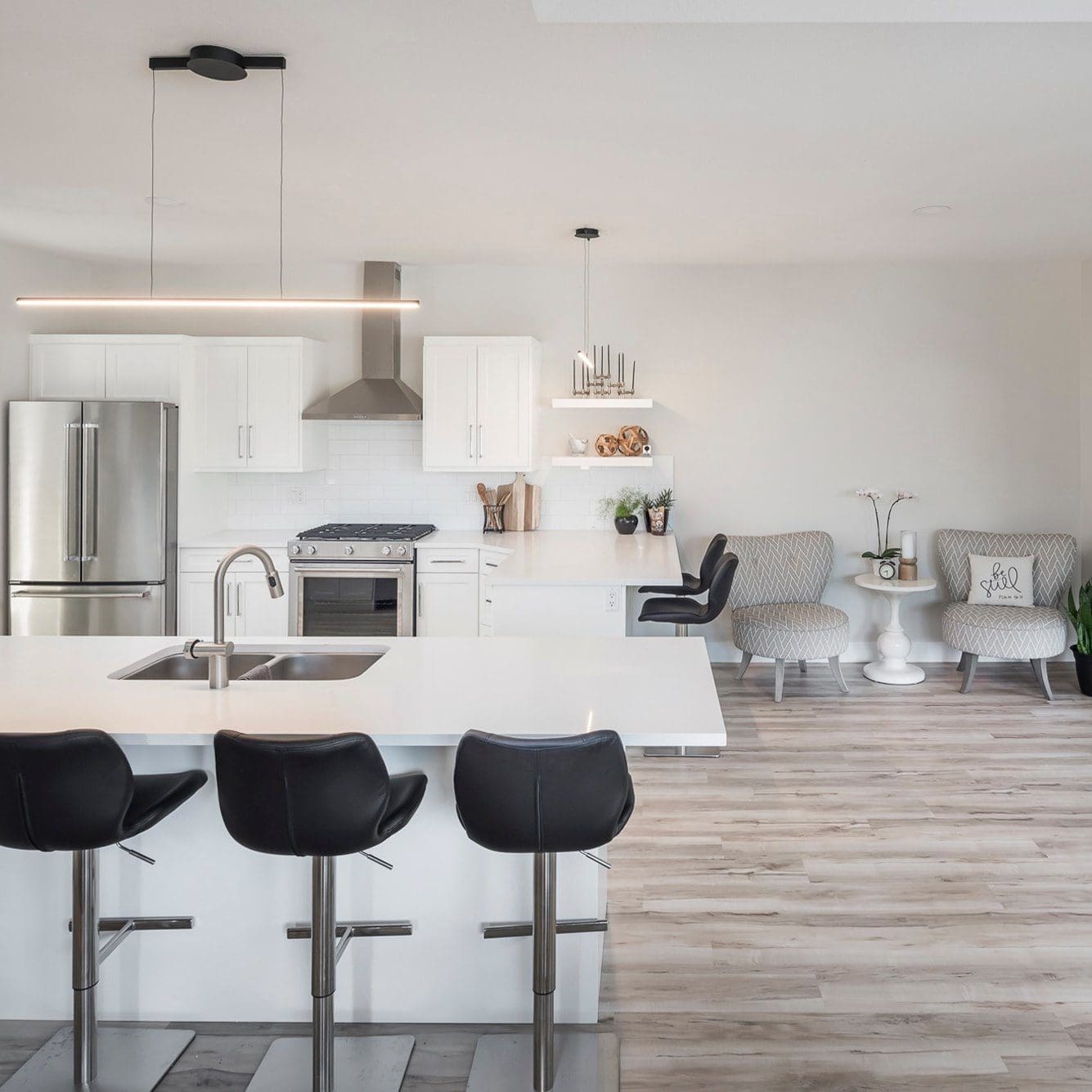 Open kitchen design Fraser Valley BC