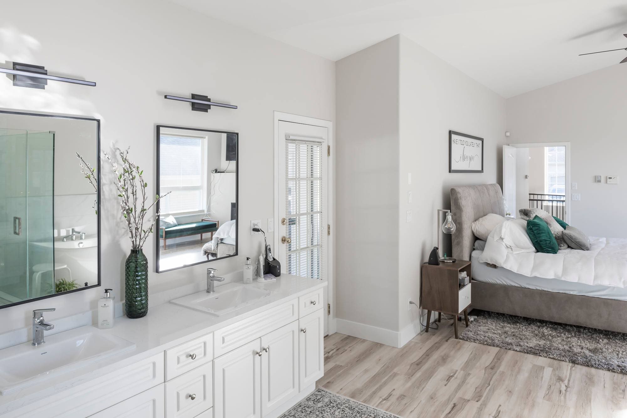 Ensuite dual vanity master bath Chilliwack