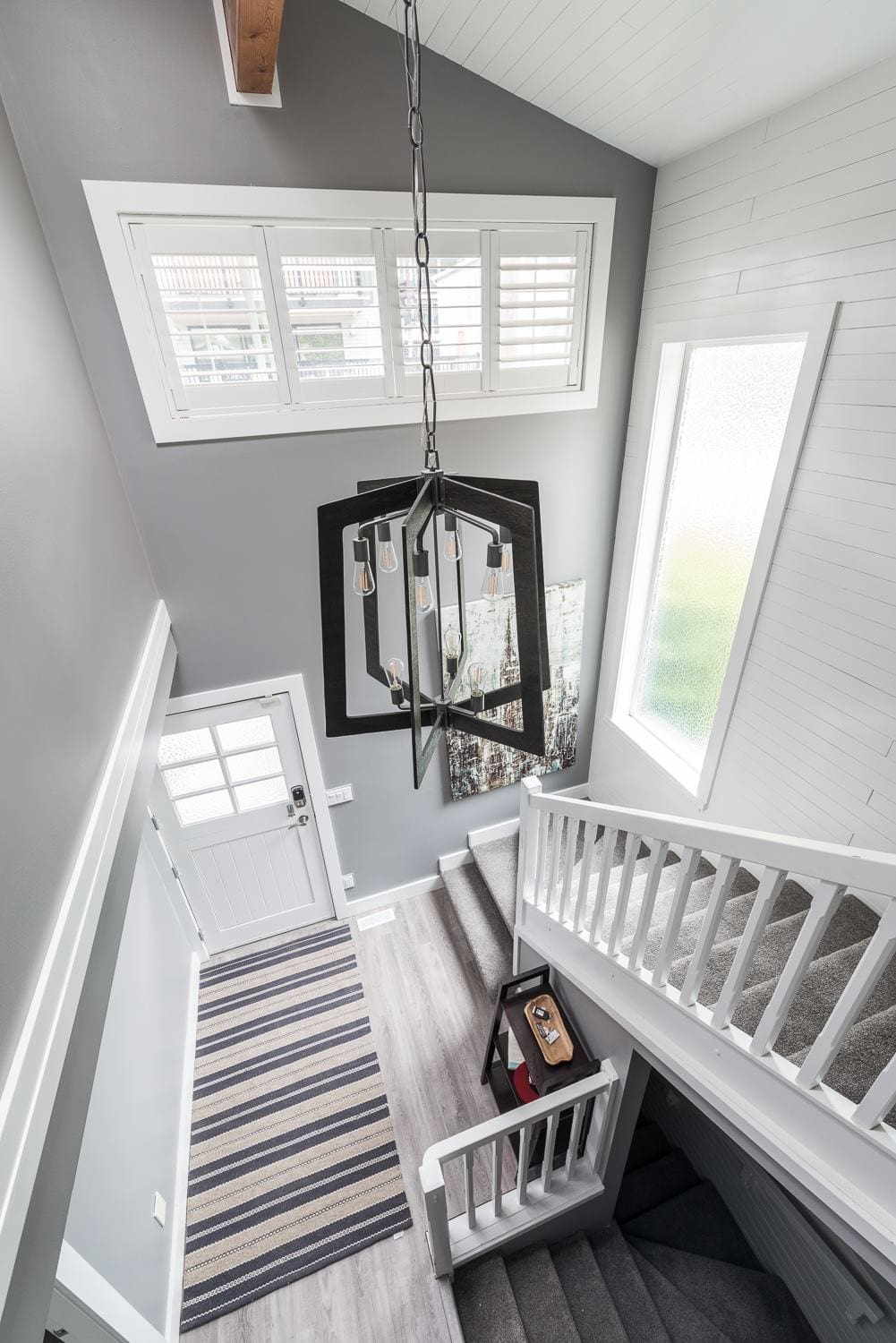 Lantern light fixture foyer Chilliwack