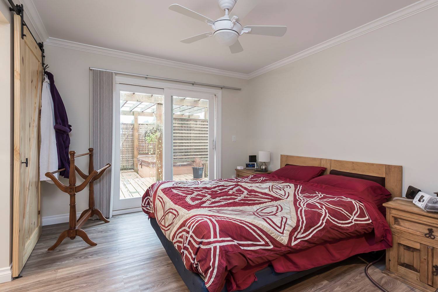 Master bedroom patio access Chilliwack