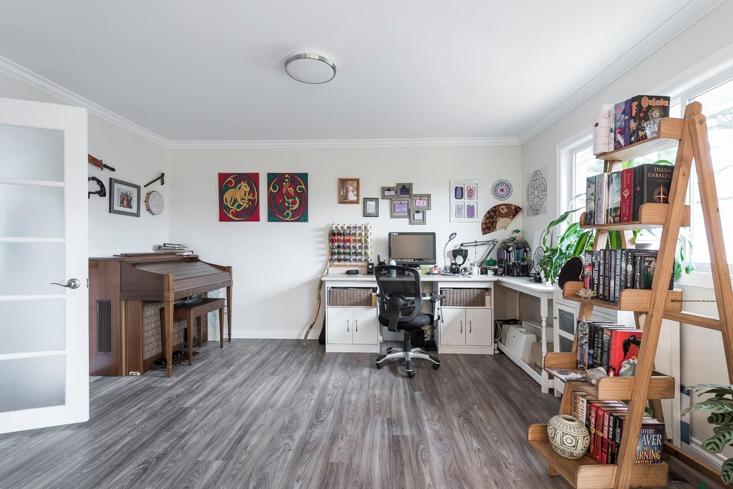 Hobby office room Chilliwack renovation