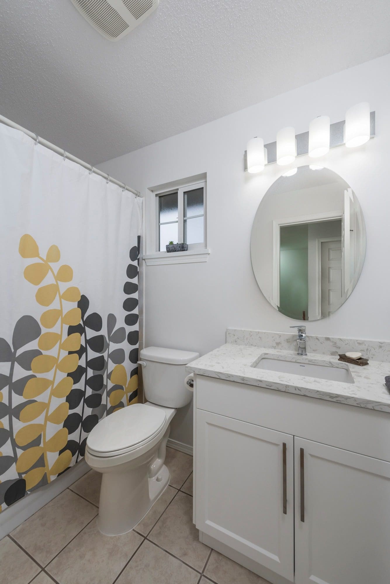 Botanical themed bathroom Chilliwack BC