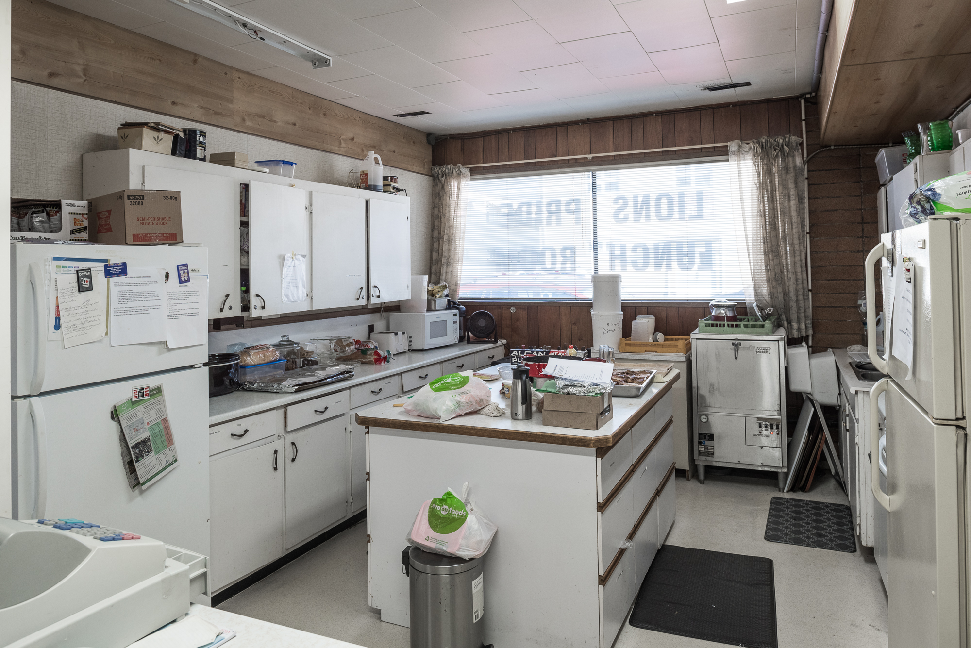 Commercial space before renovation