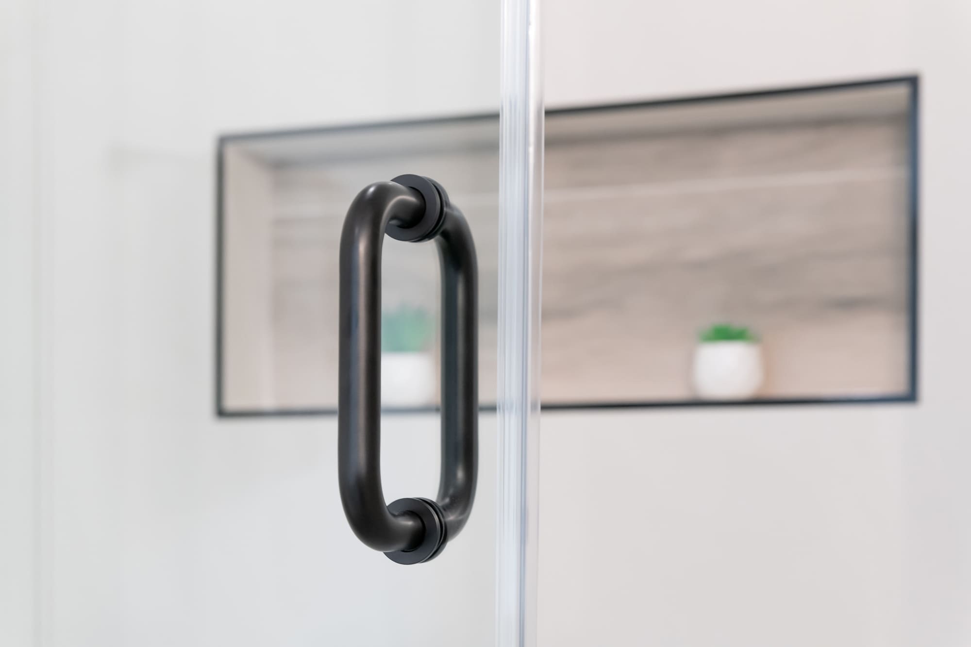 Shower with built-in niche Chilliwack BC