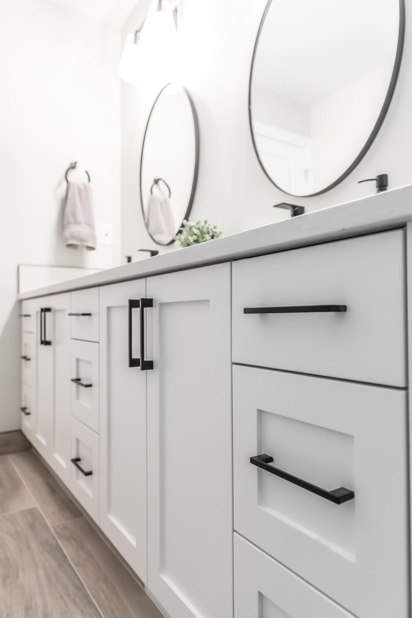 White vanity cabinets bathroom Chilliwack