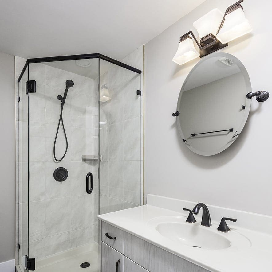 Luxury bathroom renovation Fraser Valley BC
