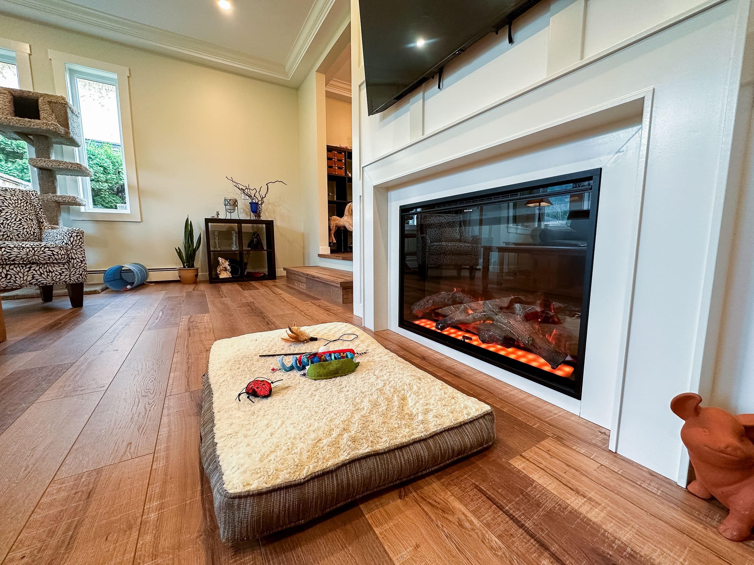 Professional home renovation results showcasing expert craftsmanship and quality finishes in a Yarrow property near Chilliwack