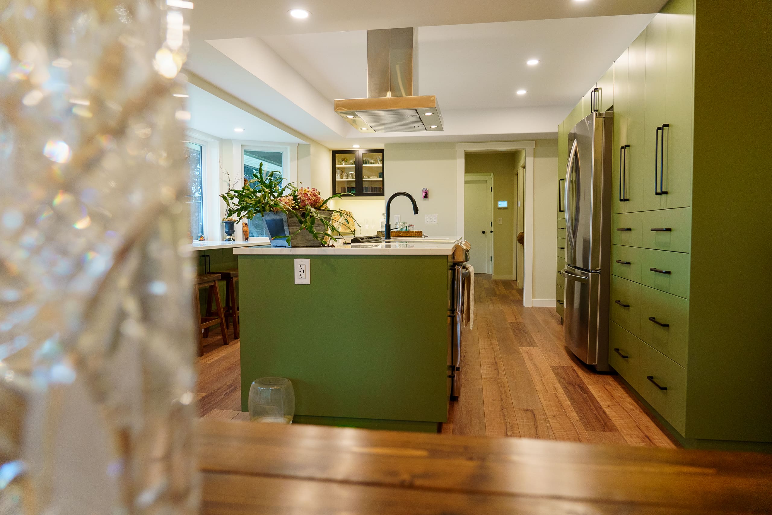 Whole home renovation project in Chilliwack featuring modern interior updates and open-concept living space in the Fraser Valley