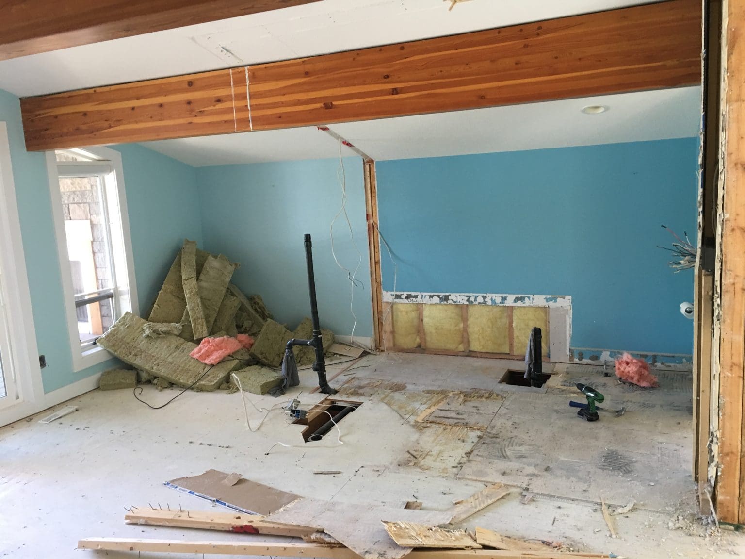 Before renovation - bathroom