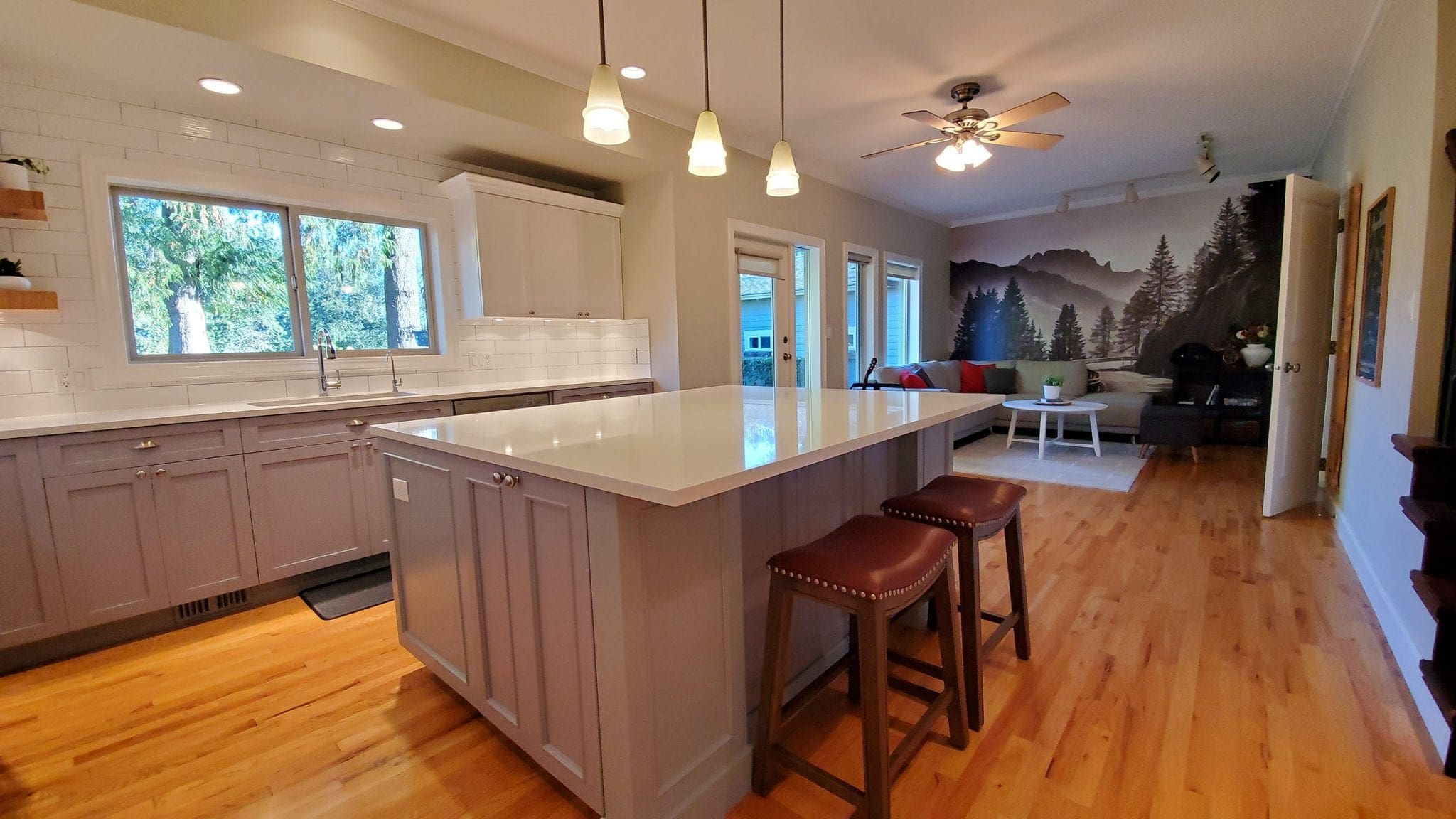 Kitchen transformation Elsie renovation project