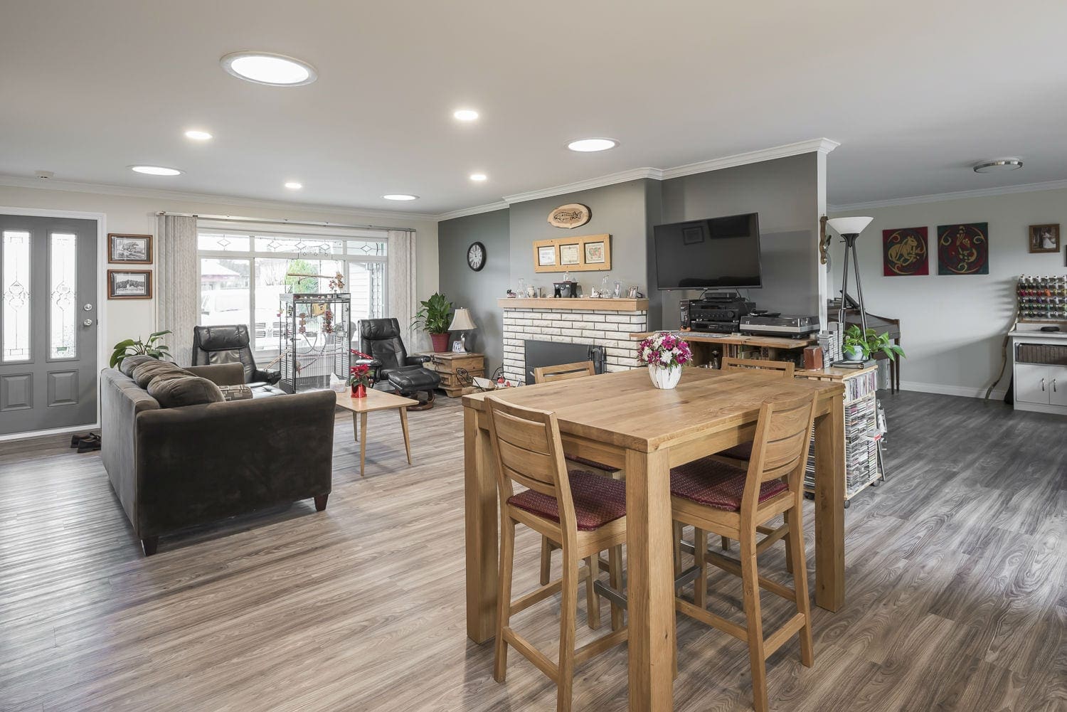 Dining living area Johnson residence