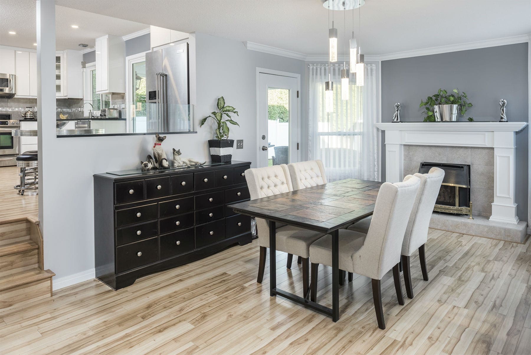 Dining room Labelle project Chilliwack