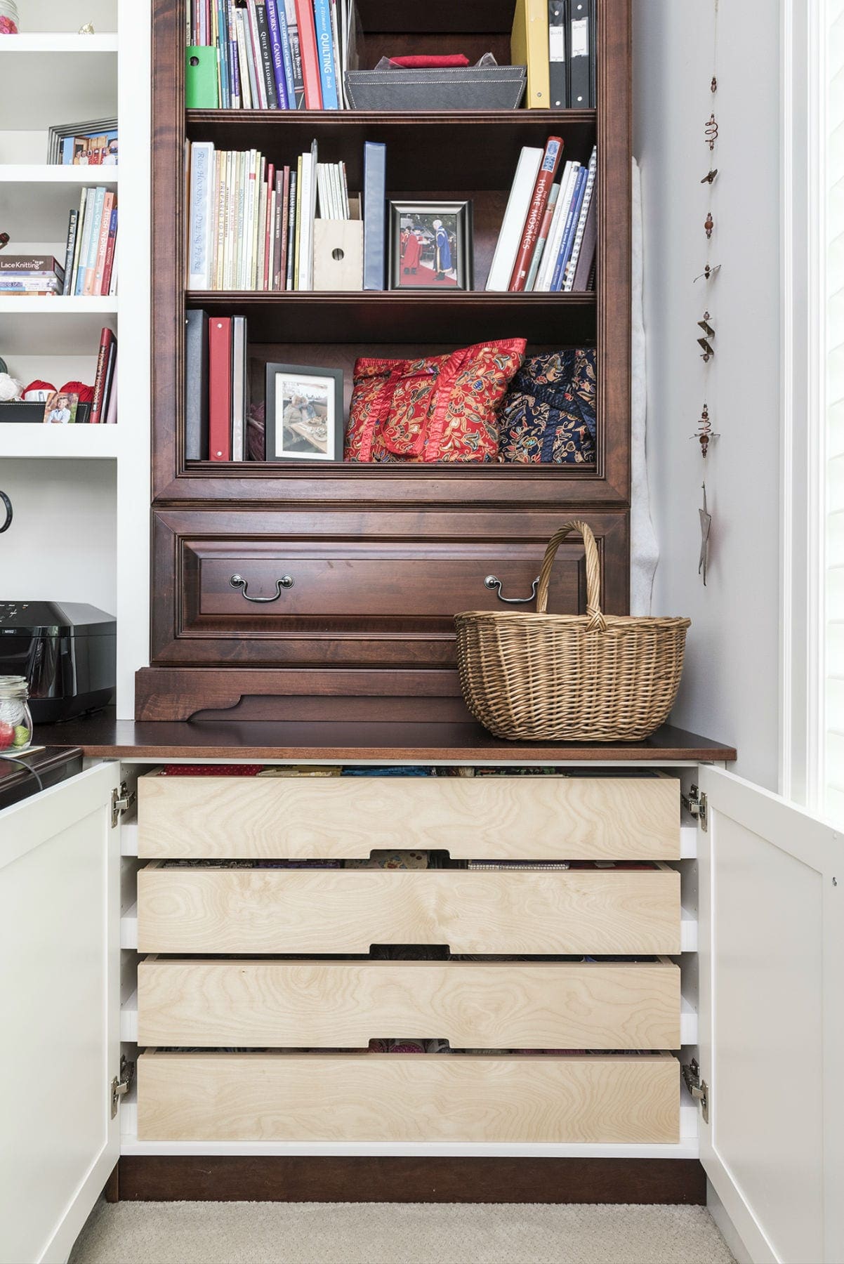 Custom drawer storage Officers Row