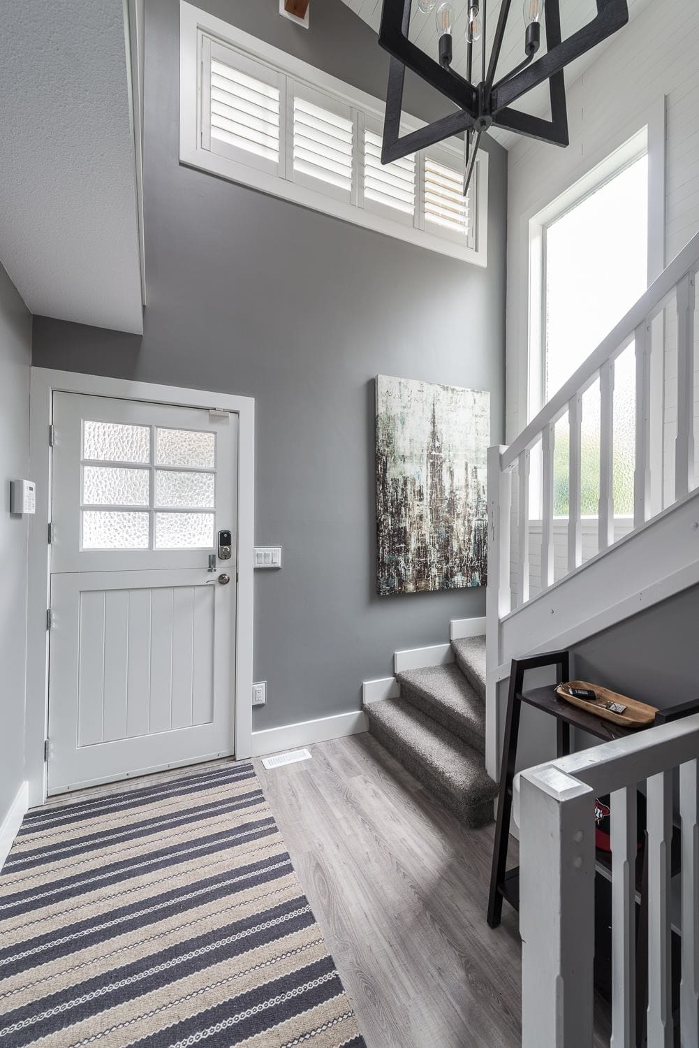 Foyer entrance lantern Chilliwack BC