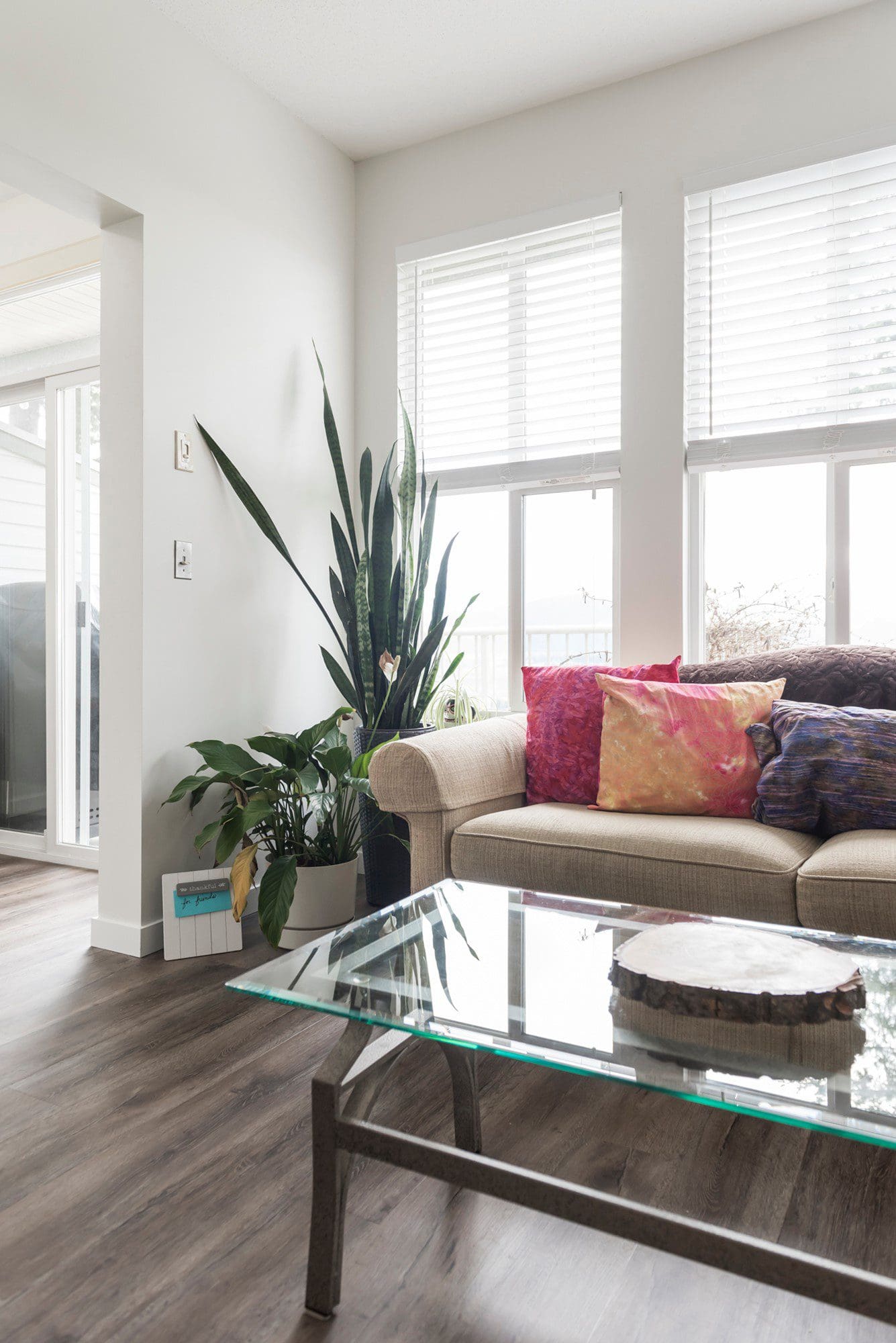 Living room with sofa Chilliwack