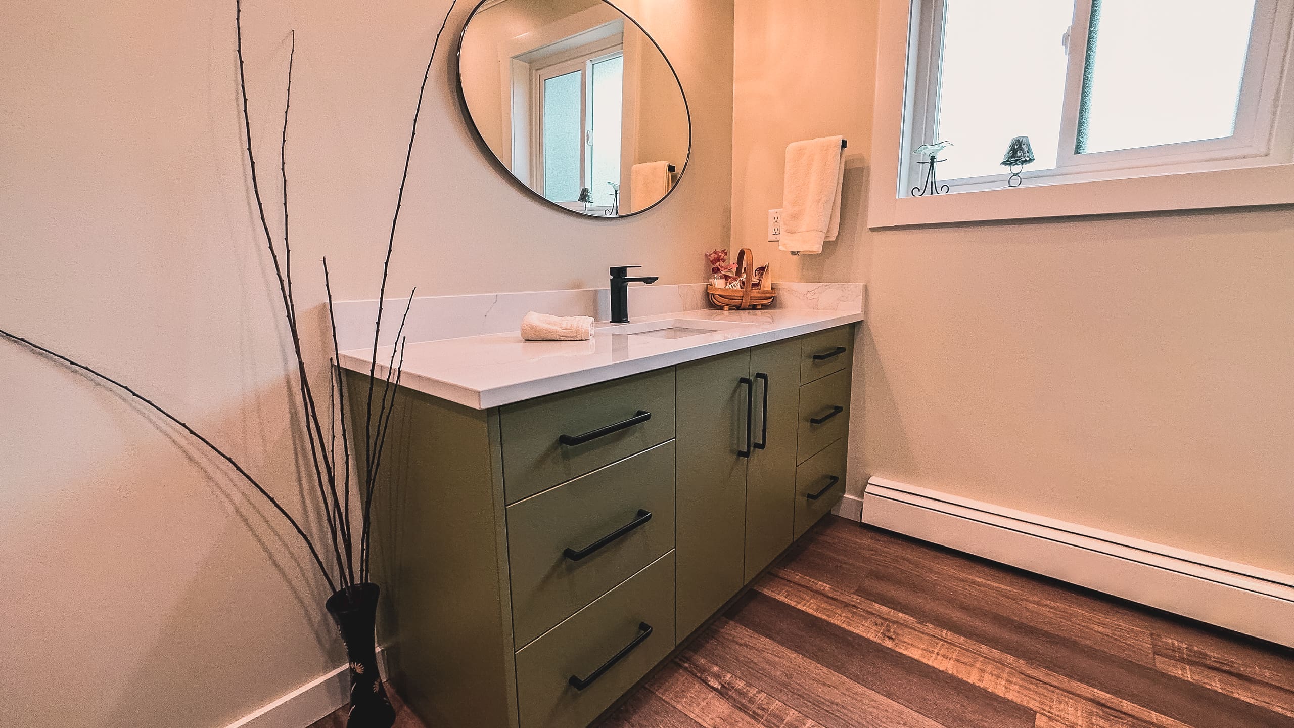 Open floor plan renovation Yarrow BC