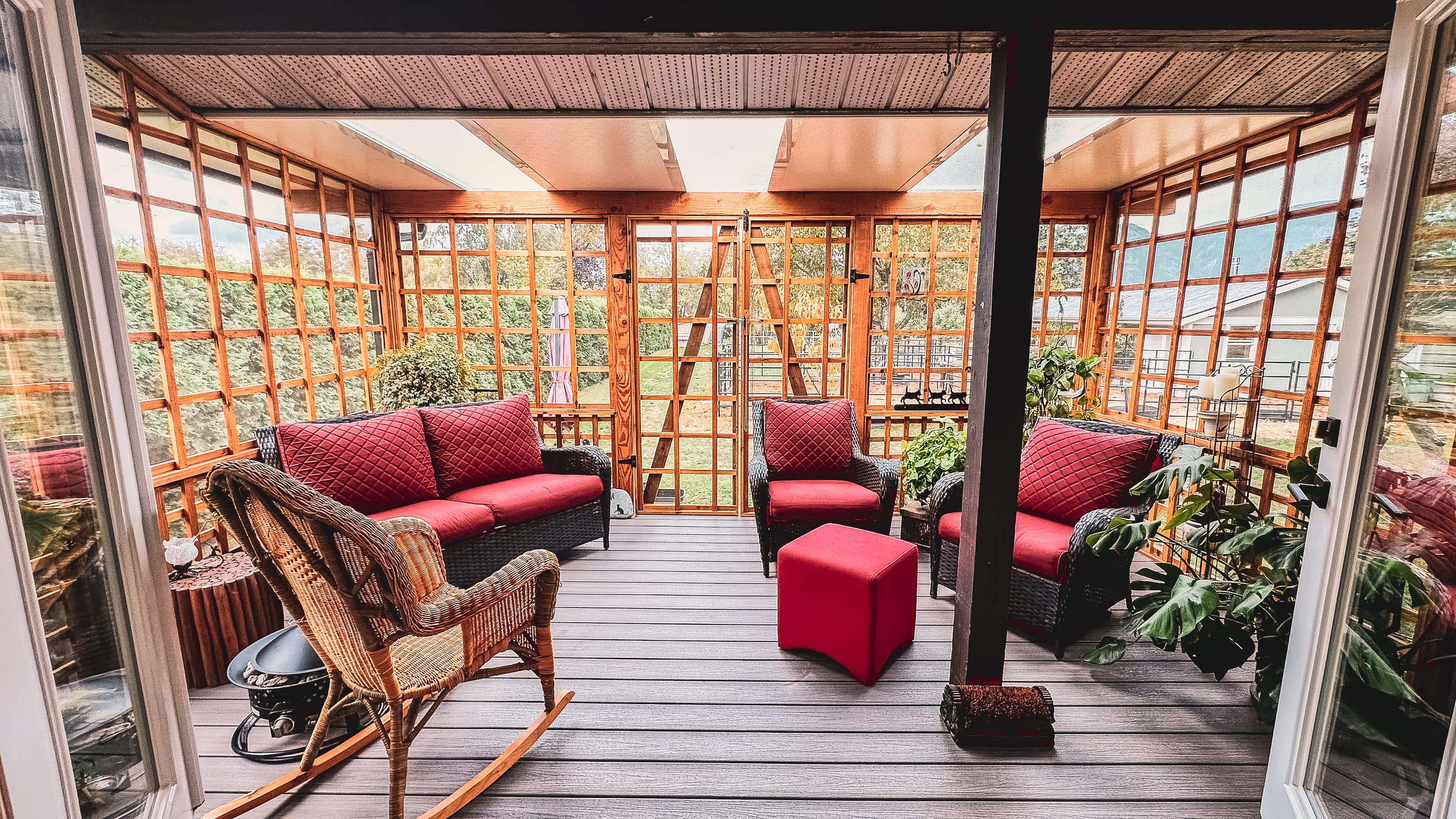 Sunroom interior Yarrow BC