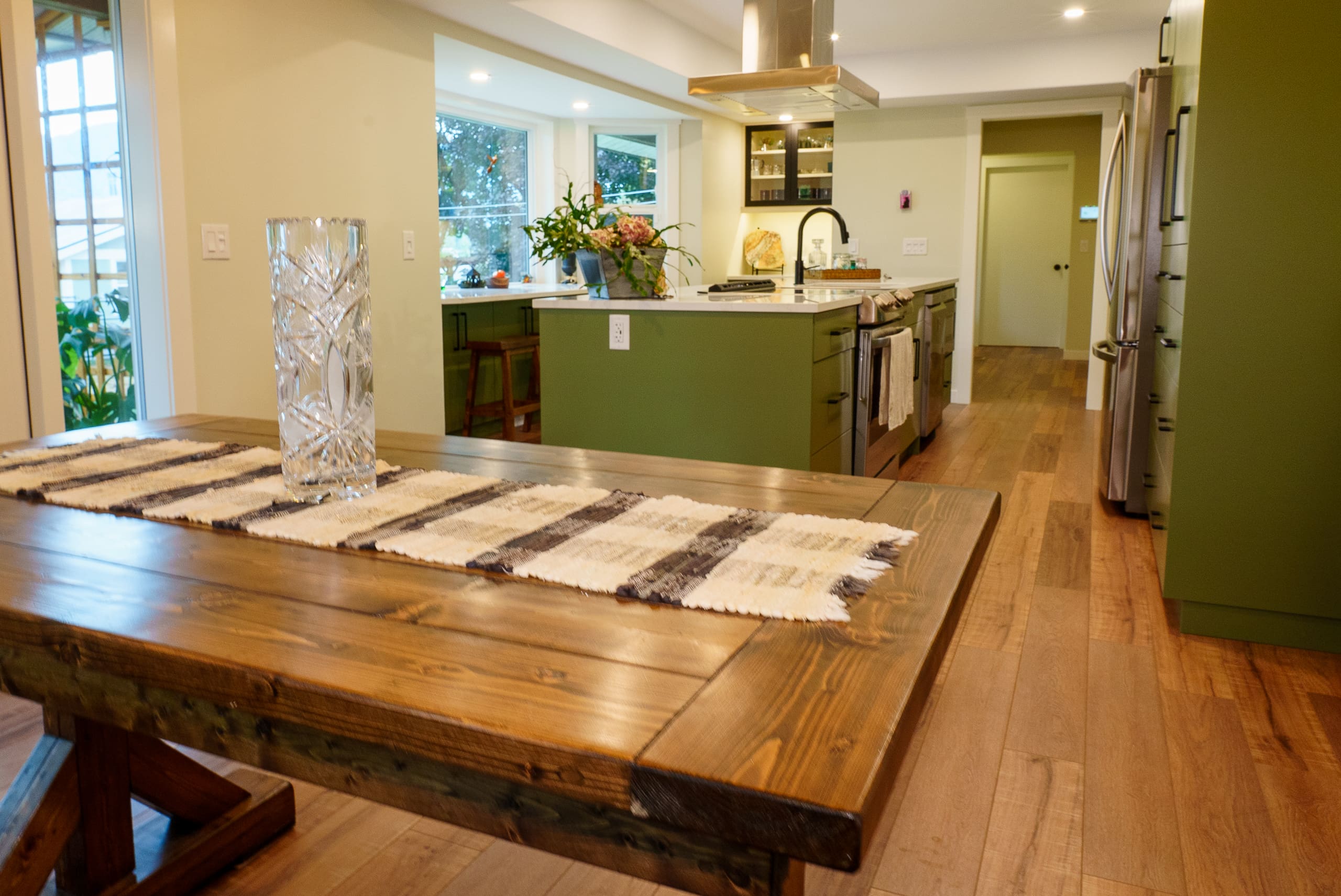 Modern farmhouse kitchen renovation Yarrow BC