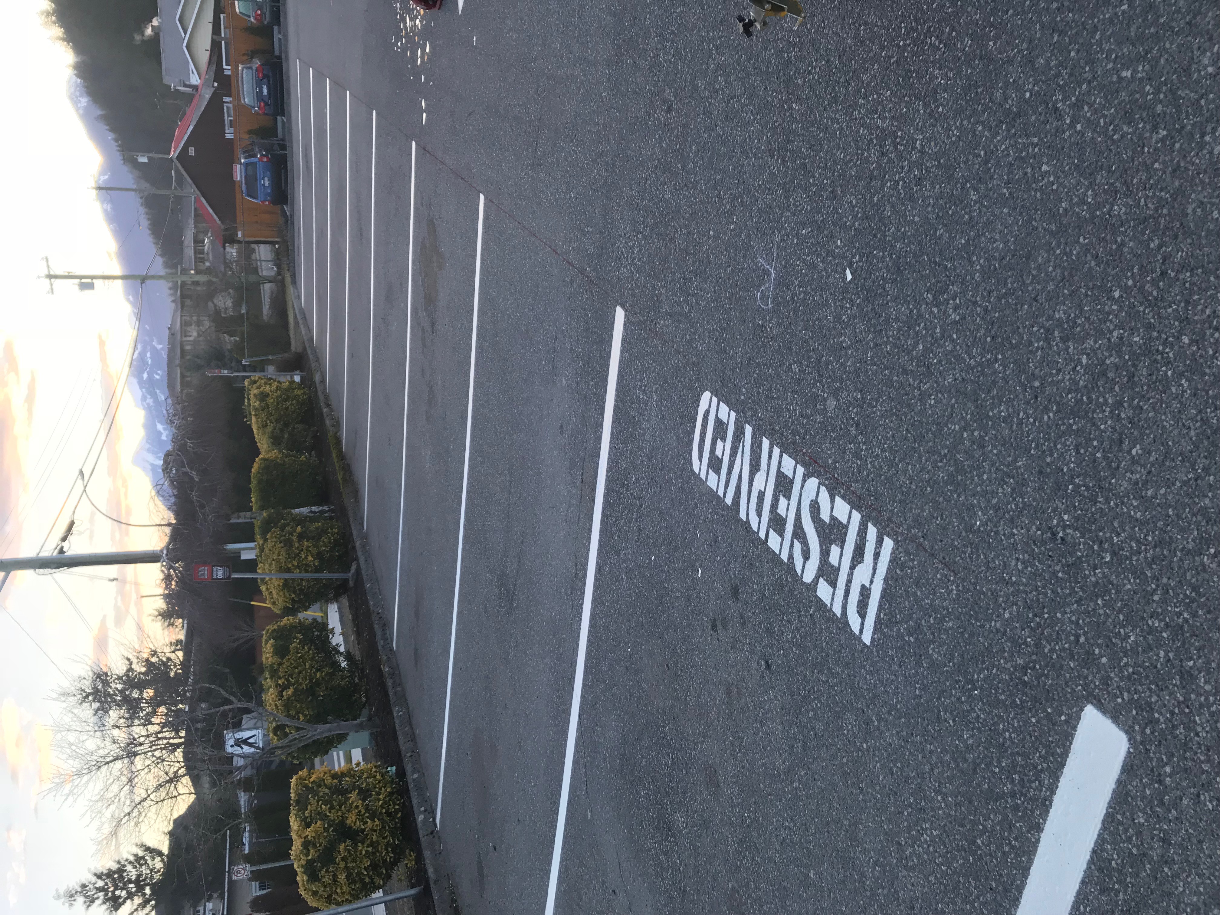 Commercial Line Painting